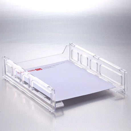 Officemate® Front Load Letter Tray - Clear