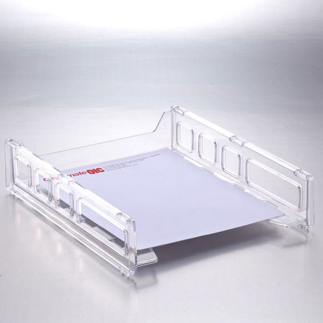 Officemate® Front Load Letter Tray - Clear