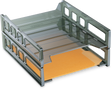 Officemate® Front Load Letter Tray - Gray