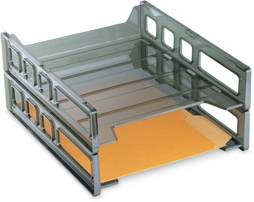 Officemate® Front Load Letter Tray - Gray
