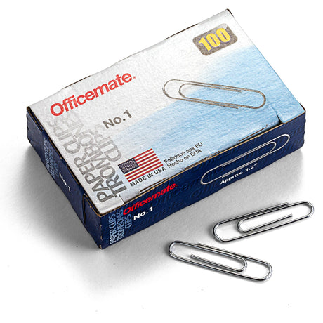 Officemate® Large Paper Clips