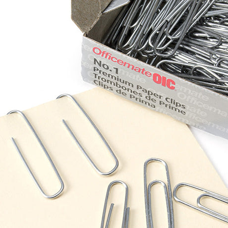 Officemate® Premium Large Paper Clips