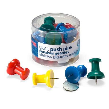 Officemate® Push-Pin Fasteners