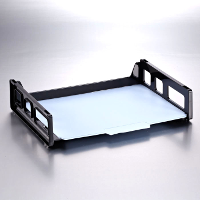 Officemate® Side Load Letter Tray - Black