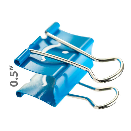 Officemate® Smiling Face Binder Clips - Medium