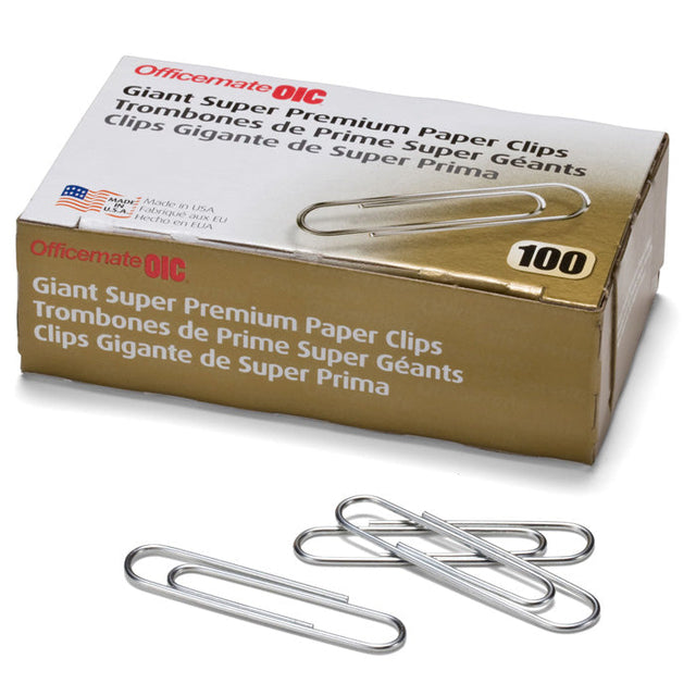 Officemate® Super Premium Paper Clips