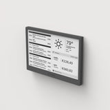 TRMNL OG ePaper display mounted on a wall