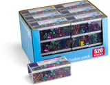 Paper Clip and Clamp Value-Pack with Organizer