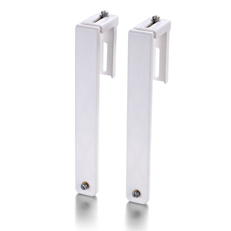 Partition Hangers for Unbreakable Wall Files, Letter- Legal Size, White