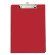 Plastic Clipboard, Red