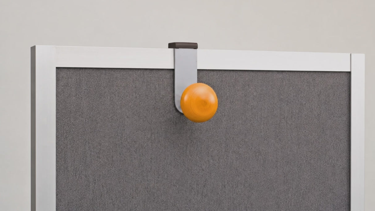 Alba Single Door Mounted Coat Peg