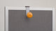 Alba Single Door Mounted Coat Peg