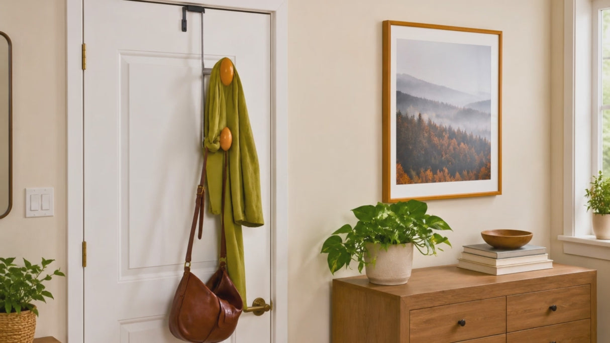 Alba Double Door Mounted Coat Peg