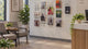 Alba Wall Mounted Literature Display with 7 Compartments