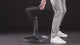 Aeris Swopper Ergonomic Office Stool with Glides