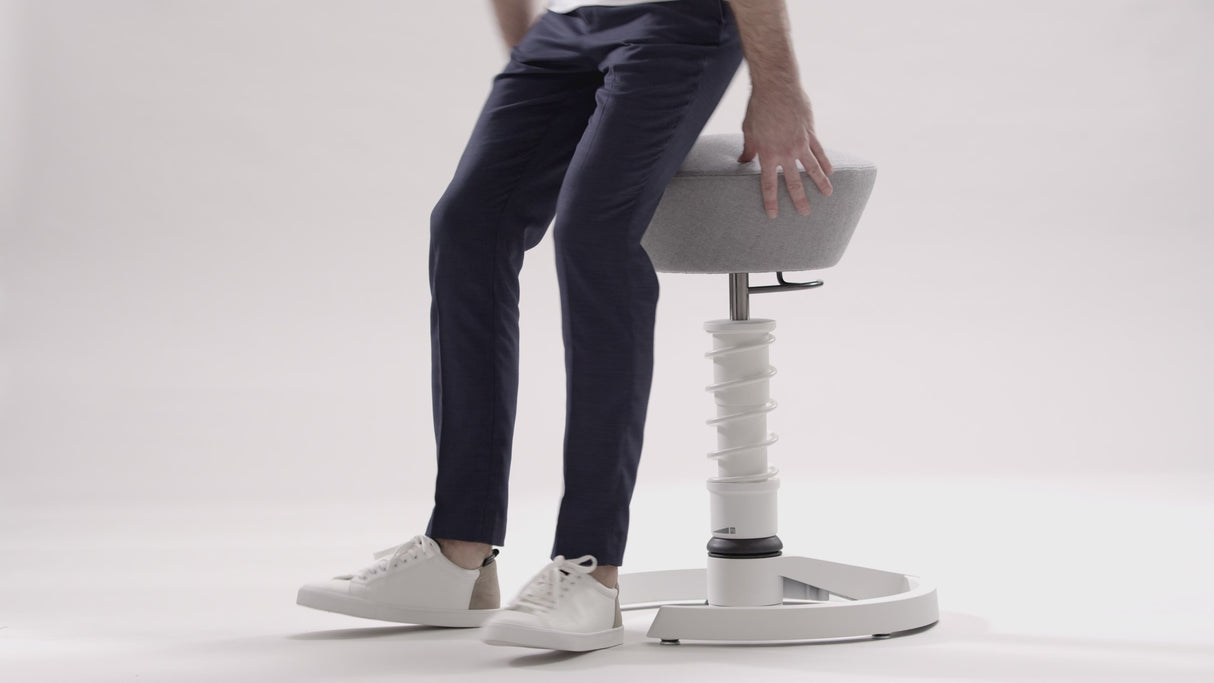 Aeris Swopper Ergonomic Office Stool with Glides