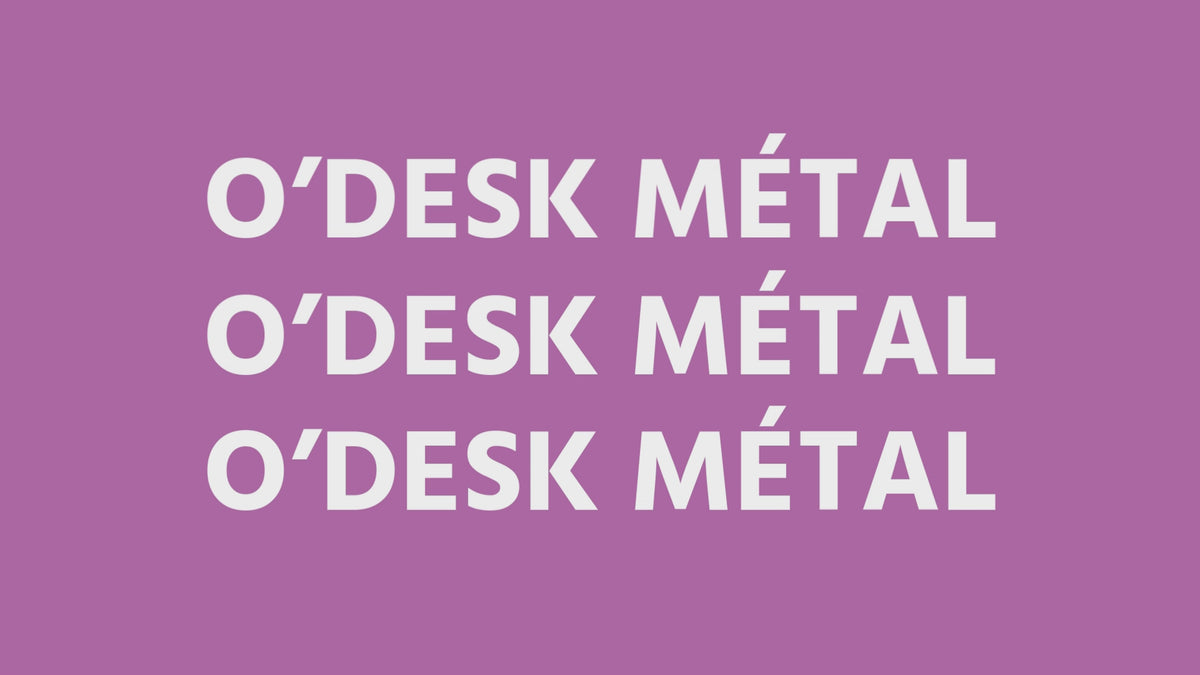 Alba O'desk Metal Letter Tray – Stackable