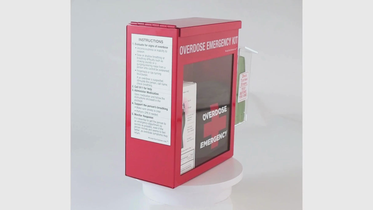 VICTOR® Non-Locking Overdose Cabinet