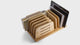 Officemate® Bamboo Large Adjustable File Sorter