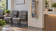 Alba Designer Wooden Wall Brochure Display Unit | 5 Compartments