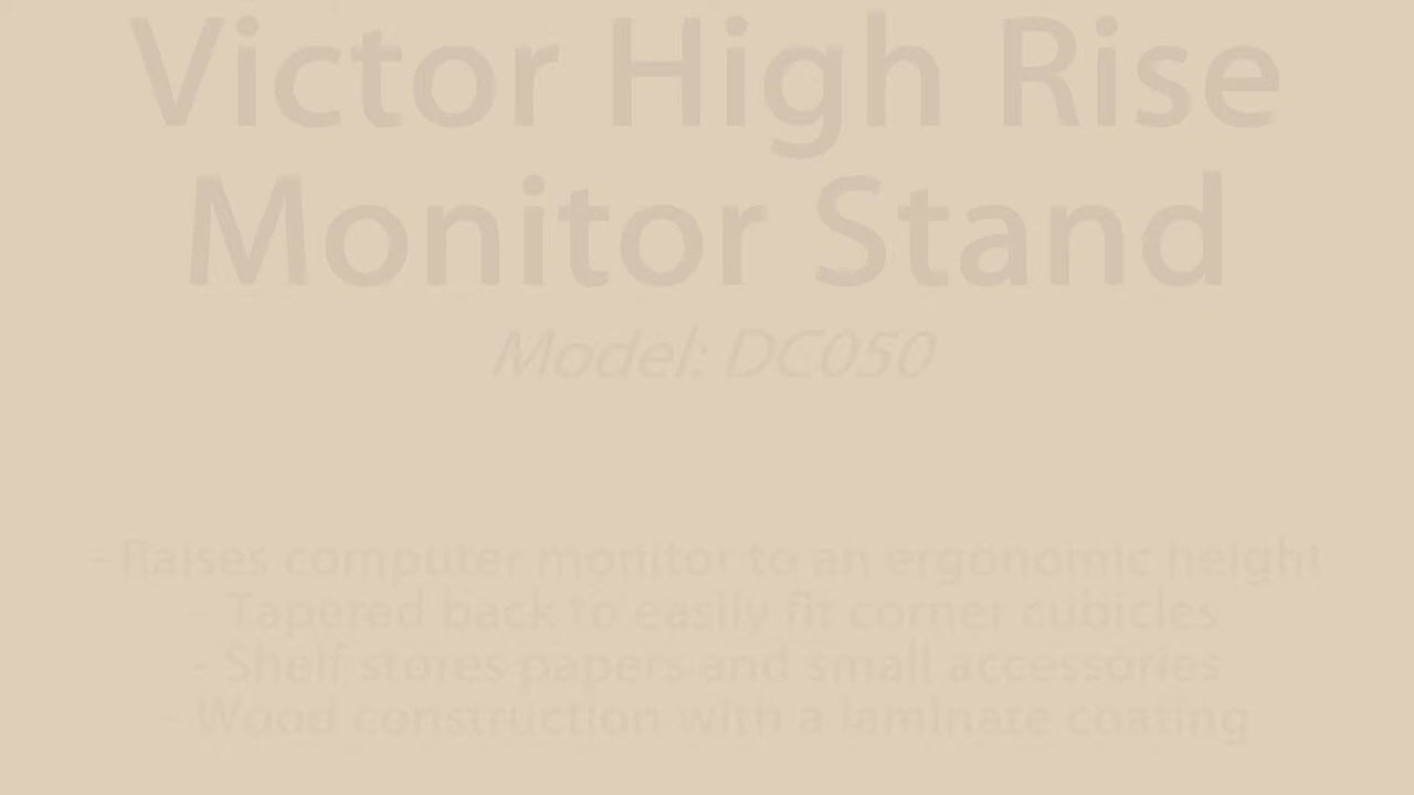 VICTOR® High Rise™ Monitor Stand – Victor® Technology