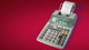 Sharp 12-Digit Printing Calculator with Extra-Large Display and One-Touch Change Calculation