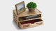 Officemate® Bamboo Organizer with Drawer