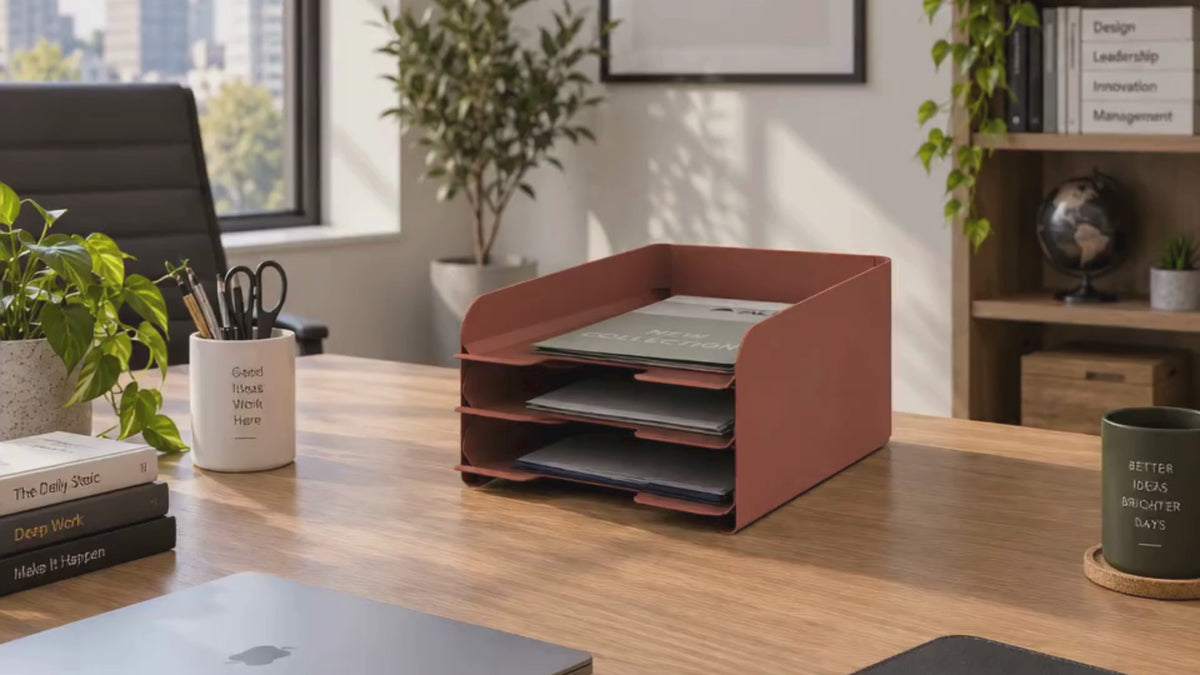 Alba O'desk Metal Storage Module – 3 Pull-Out Drawers