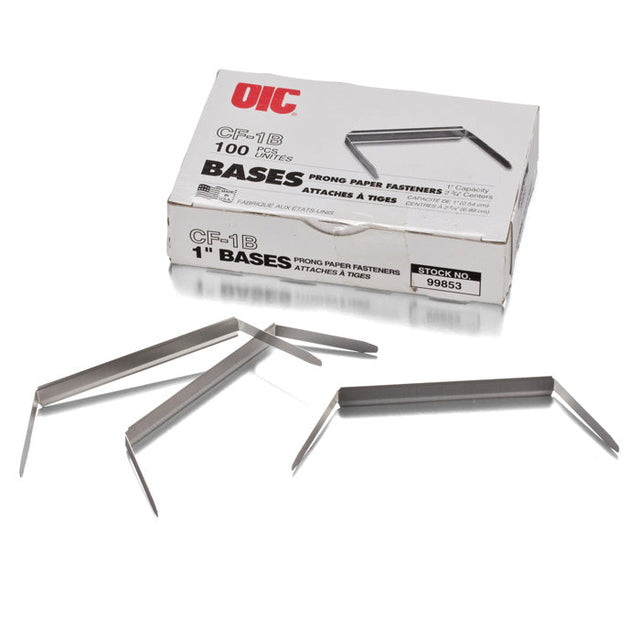 Prong Fasteners, Base Only 2-inch