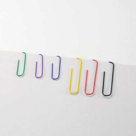 PVC Free Metallic Color Coated Clips, 450
