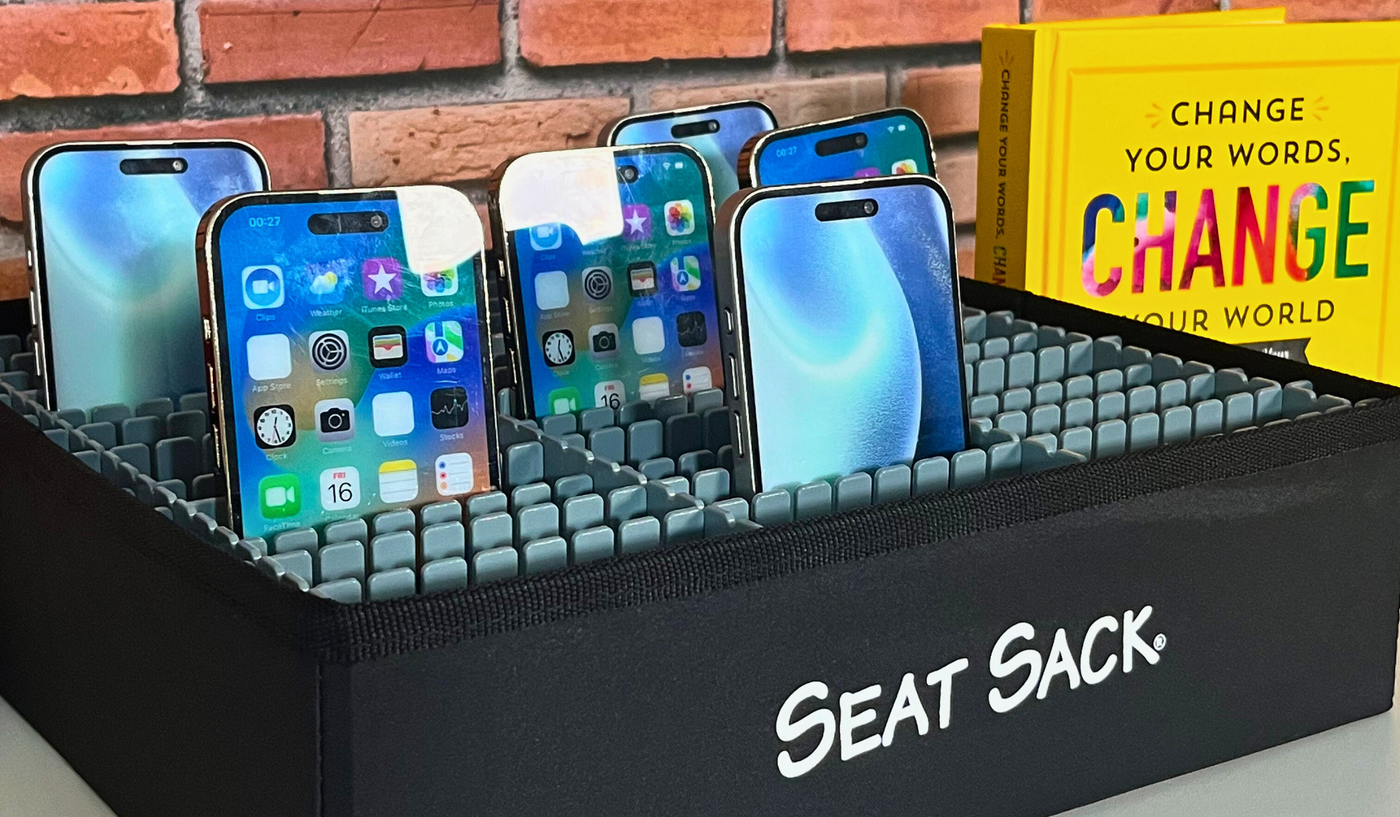 Seat Sack Cell Phone Storage Tray