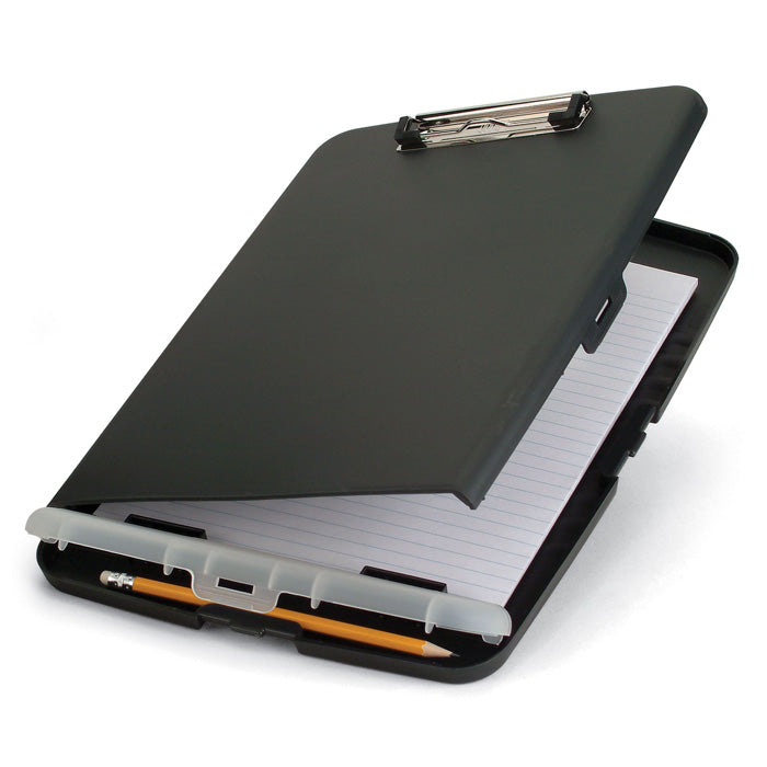 Slim Black Clipboard Storage Box