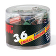 Small - Binder Clips, Assorted Colors