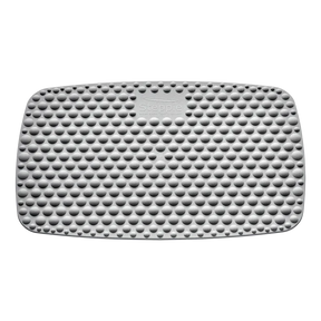 Victor® Steppie Soft Top Desk Mat with a gray textured bubble surface