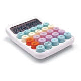 VICTOR® Sum Buddy Desktop Calculator – Large Buttons, 12-Digit Display, Pastel Colors