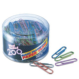 Translucent Vinyl Coated Clips and Fasteners - Paper Clips, Giant