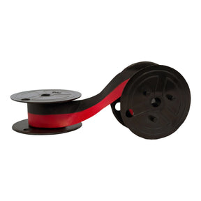 SHARP Calculators® single 2-color ink roller refill on a black spool