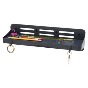 Officemate Verticalmate Cubicle Shelf holding pencils, clips, and keys