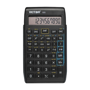 Victor 10-digit compact scientific calculator for students with a digital display and keypad.