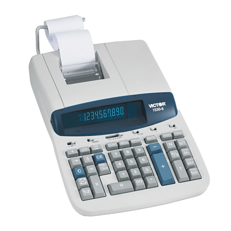 VICTOR® 10-Digit Professional Grade Heavy-Duty Commercial Printing Calculator