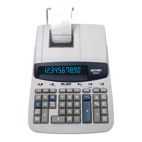VICTOR® 10-Digit Professional Grade Heavy-Duty Commercial Printing Calculator