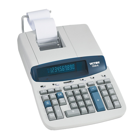 VICTOR® 10-Digit Professional Grade Heavy-Duty Commercial Printing Calculator