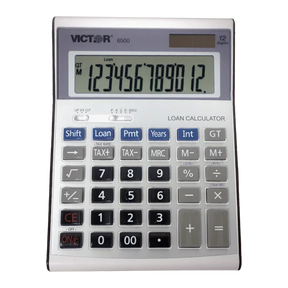 Victor® 12-Digit Executive Desktop Financial Calculator with Loan Wizard