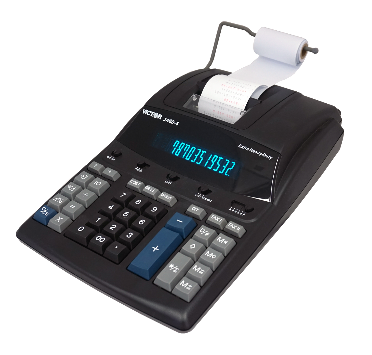 VICTOR® 12-Digit Extra Heavy-Duty Commercial Printing Calculator