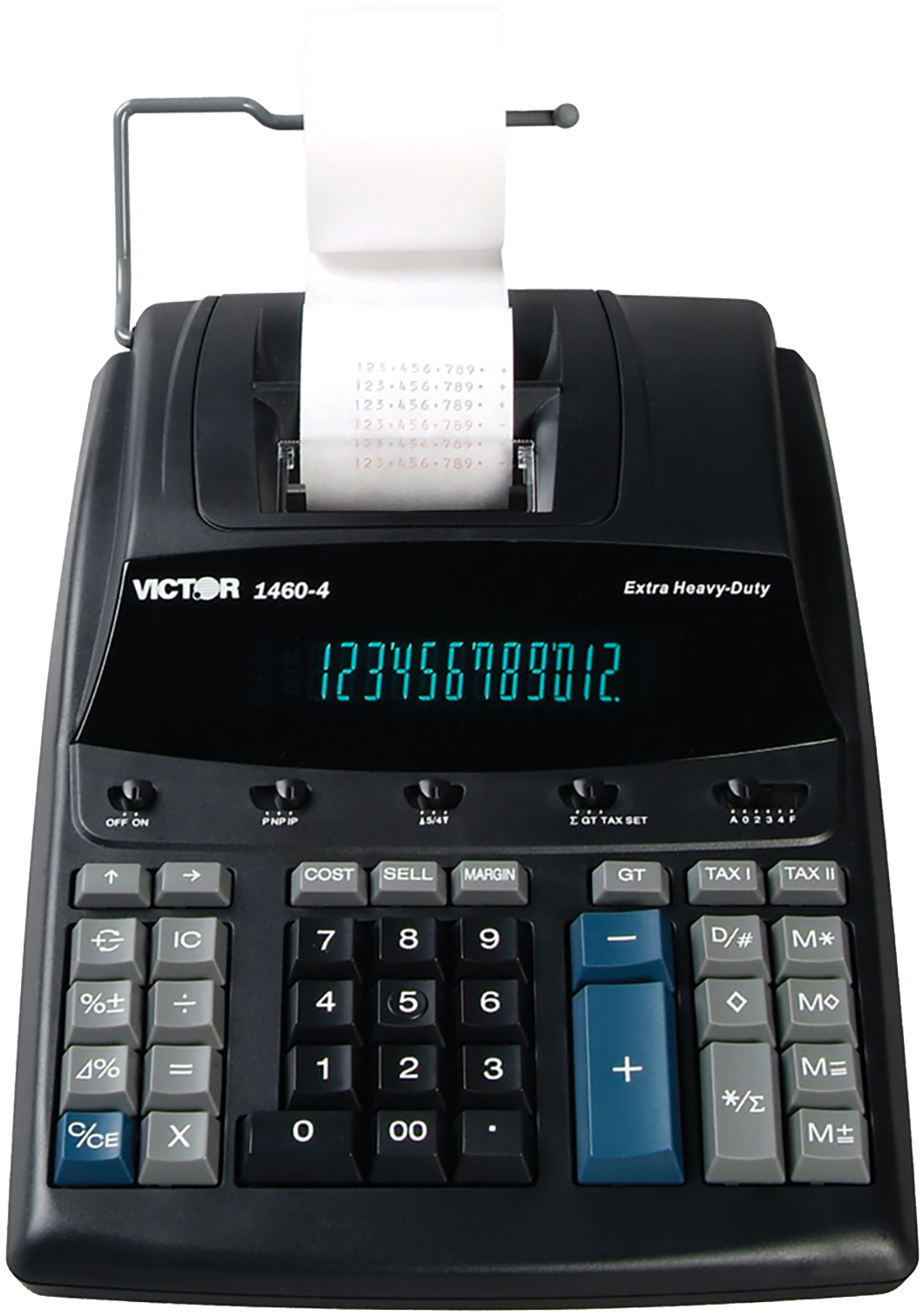 VICTOR® 12-Digit Extra Heavy-Duty Commercial Printing Calculator