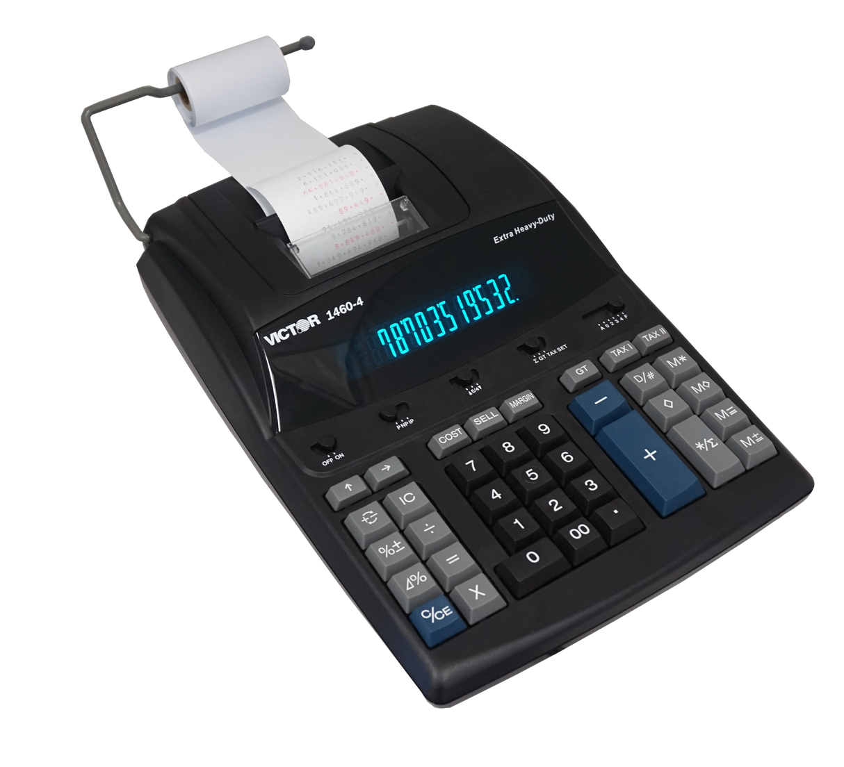 VICTOR® 12-Digit Extra Heavy-Duty Commercial Printing Calculator