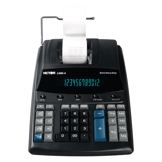 VICTOR® 12-Digit Extra Heavy-Duty Commercial Printing Calculator