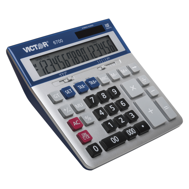 VICTOR® 16-Digit Extra Large Desktop Calculator