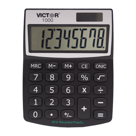 VICTOR® 8-Digit Mini Desktop Calculator
