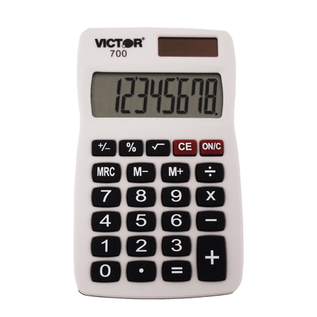 VICTOR® 8-Digit Pocket Calculator